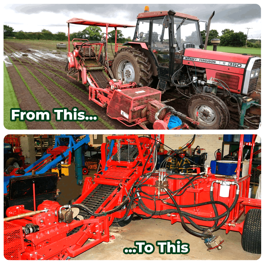 Hallmarket - from this to this Hallmarket - from this to this